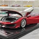 [Dino Model] 1:18 Ferrari 2018 488 Pista Spider Red Model Car Resin