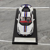 [Dino Model] 1:18 Ferrari 2018 488 Pista Spider White Model Car Resin