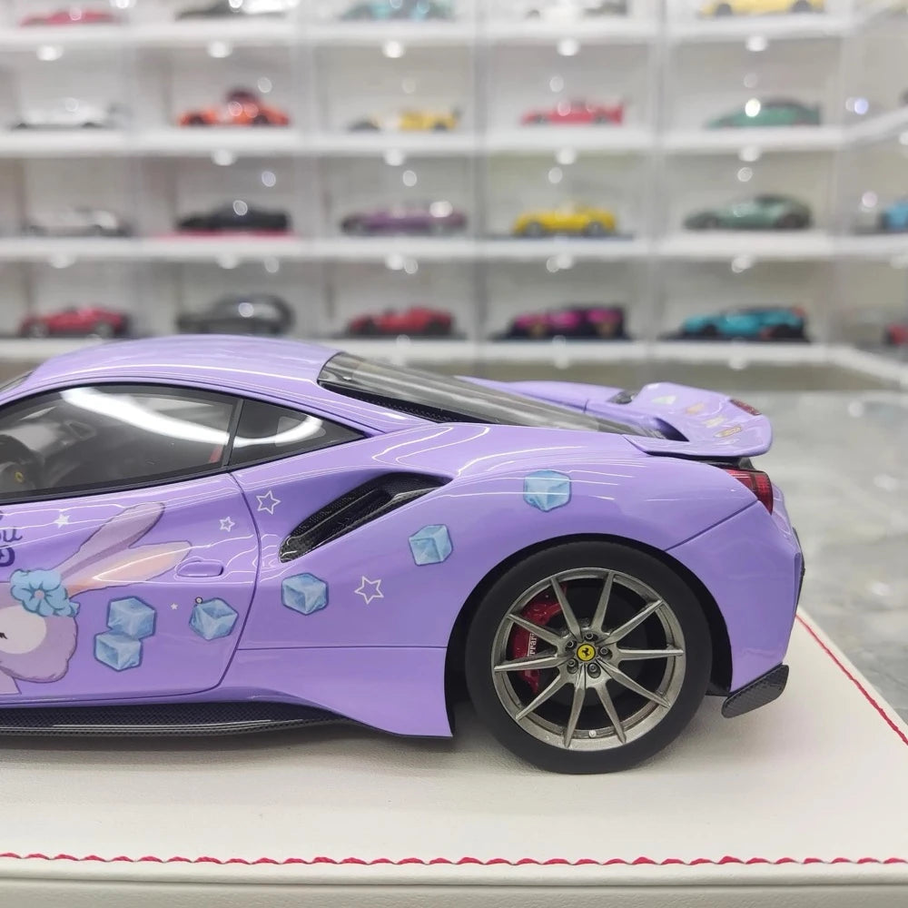 [Dino Model] 1:18 Ferrari 2018 488 Pista StellaLou modellbil harts
