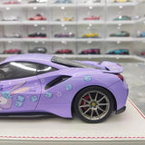 [Dino Model] 1:18 Ferrari 2018 488 Pista StellaLou modellbil harts