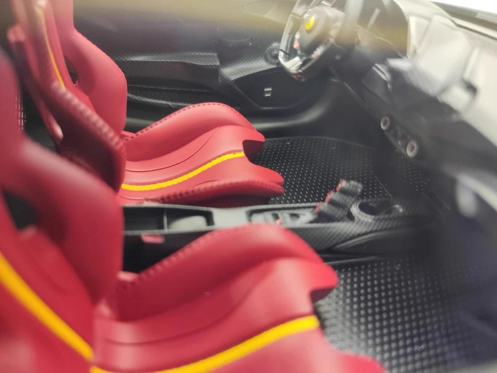 [Dino modello] 1:18 Ferrari 2018 488 Pista StellaLou modellino di auto resina