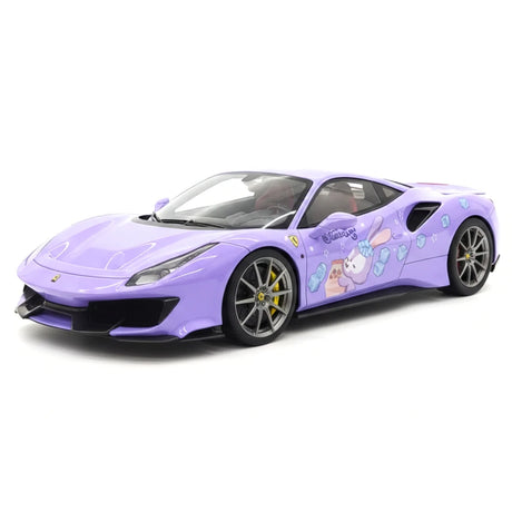 [Dino Model] 1:18 Ferrari 2018 488 Pista StellaLou modellbil harts