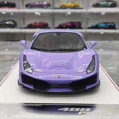 [Dino modello] 1:18 Ferrari 2018 488 Pista StellaLou modellino di auto resina
