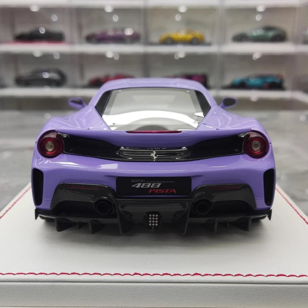 [Dino Model] 1:18 Ferrari 2018 488 Pista StellaLou modellbil harts