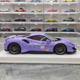 [Dino Model] 1:18 Ferrari 2018 488 Pista StellaLou modellbil harts