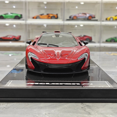 Dino Model McLaren 2013 P1 Volcano Red 1:18 – Verzamelbare harsmodelhars