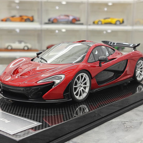 Dino Model McLaren 2013 P1 Volcano Red 1:18 – Verzamelbare harsmodelhars