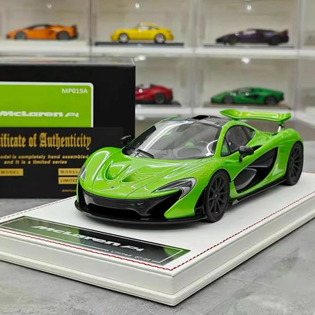[Dino Model] 1:18 McLaren 2013 P1 Green Model Car Resin