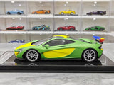 [Dino Model] 1:18 McLaren 2013 P1 Green & Yellow Model Car Resin