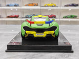 [Dino Model] 1:18 McLaren 2013 P1 Green & Yellow Model Car Resin