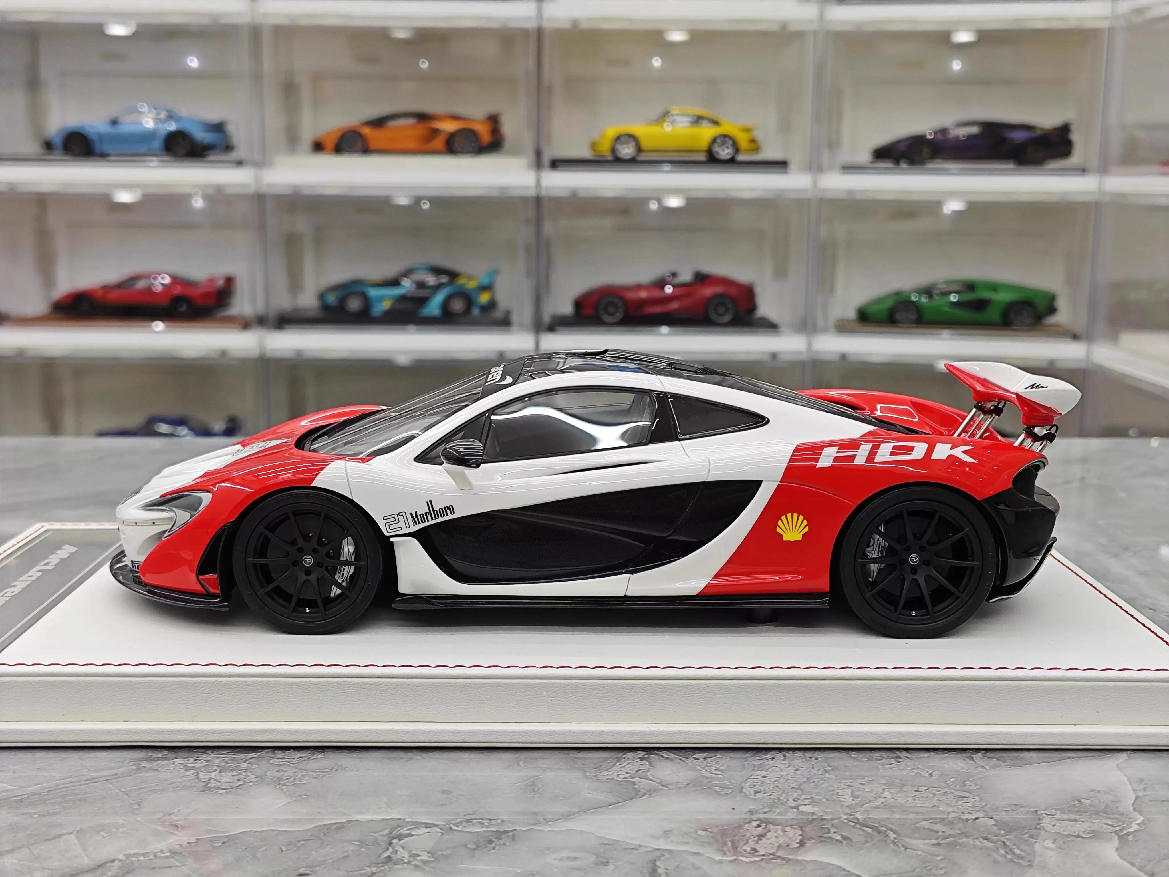 [Dino Model] 1:18 McLaren 2013 P1 Marlboro modellbil resin