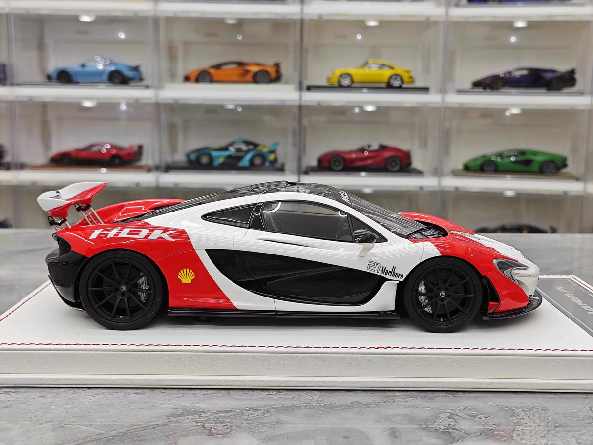 [Dino Model] 1:18 McLaren 2013 P1 Marlboro Model Car Resin