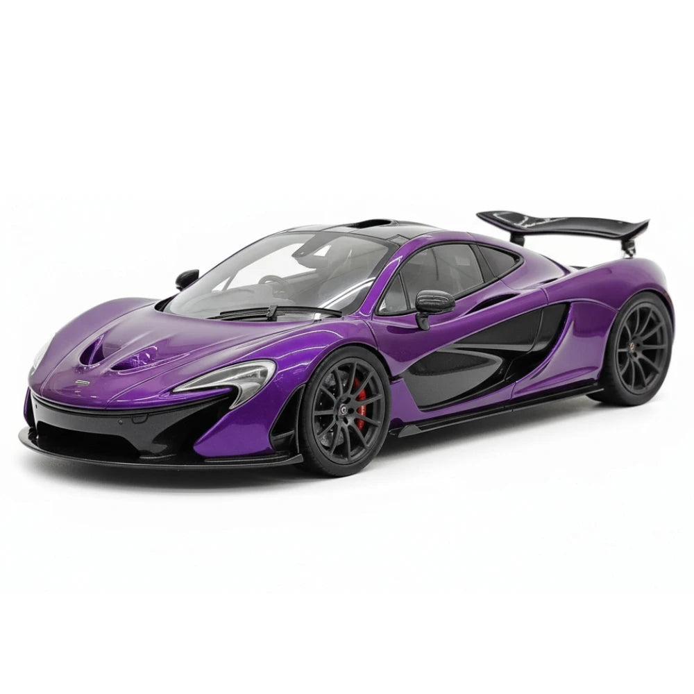 [Dino Model] 1:18 McLaren 2013 P1 Purple Model Car Resin