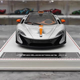[Dino Model] 1:18 McLaren 2013 P1 Silver Model Car Resin