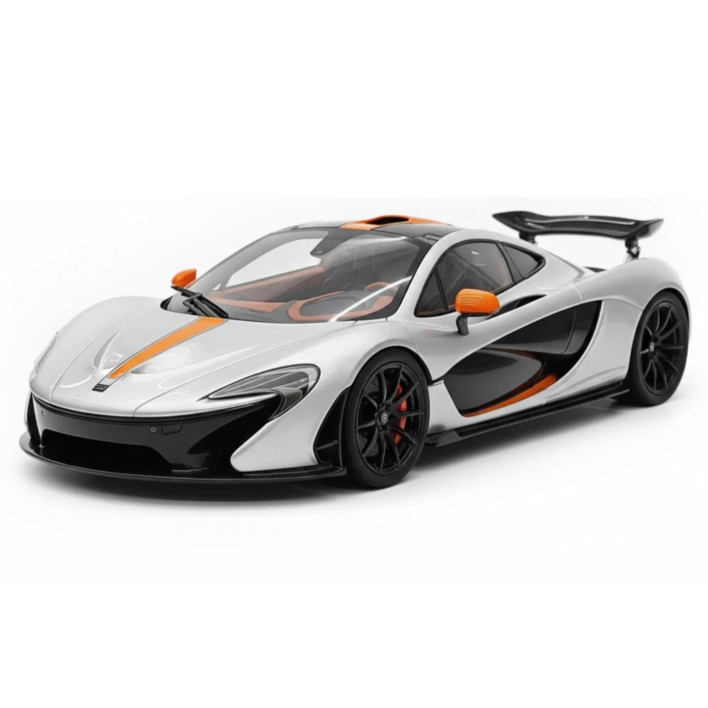 [Dino Model] 1:18 McLaren 2013 P1 Silver Model Car Resin