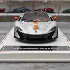 [Dino Model] 1:18 McLaren 2013 P1 Silver Model Car Resin