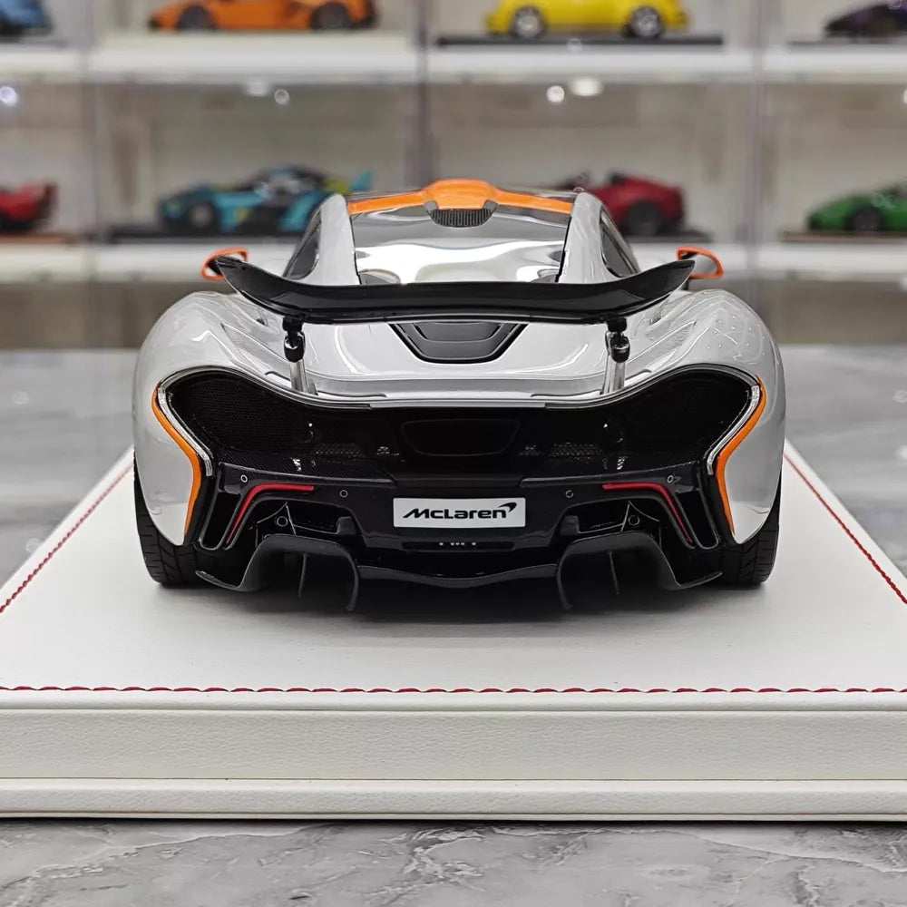 [Dino Model] 1:18 McLaren 2013 P1 Silver Model Car Resin