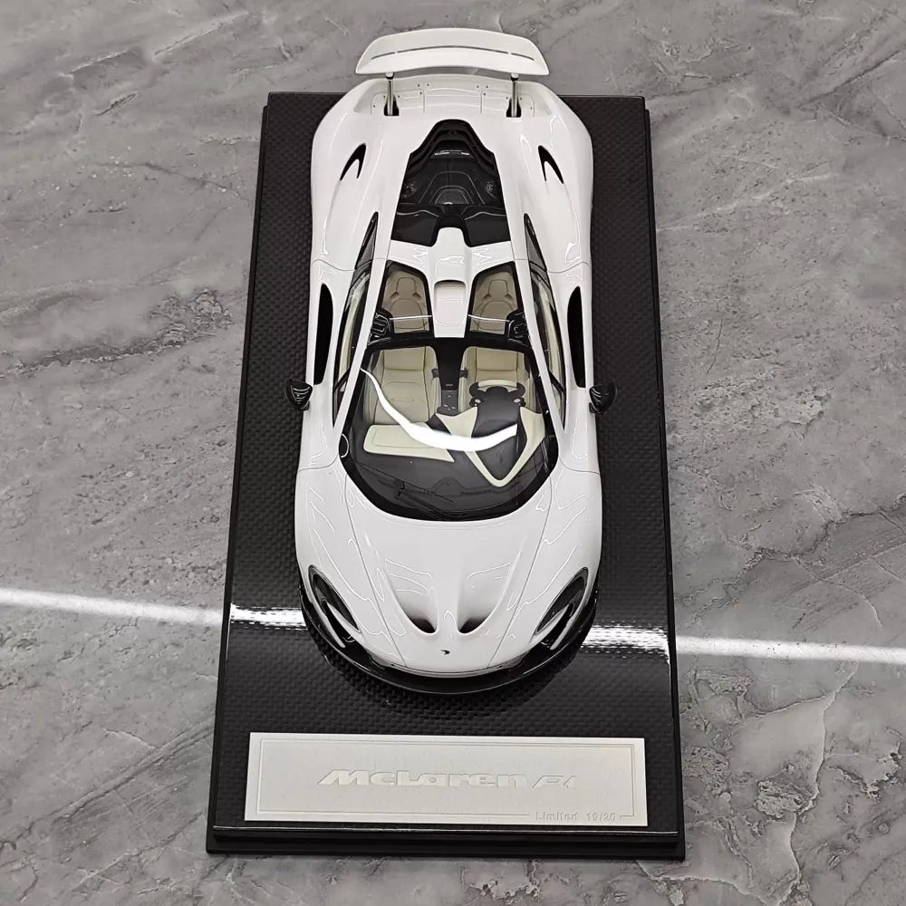 [Dino Model] 1:18 McLaren 2013 P1 blanc voiture miniature Resin