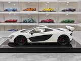 [Dino Model] 1:18 McLaren 2013 P1 White Model Car Resin