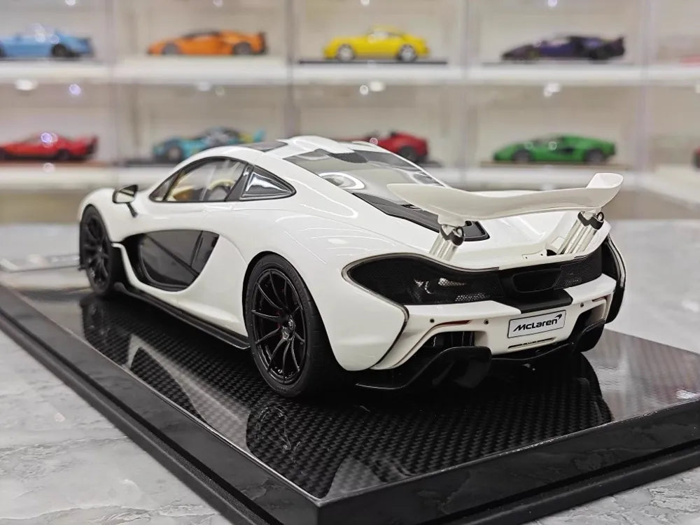 [Dino Model] 1:18 McLaren 2013 P1 blanc voiture miniature Resin