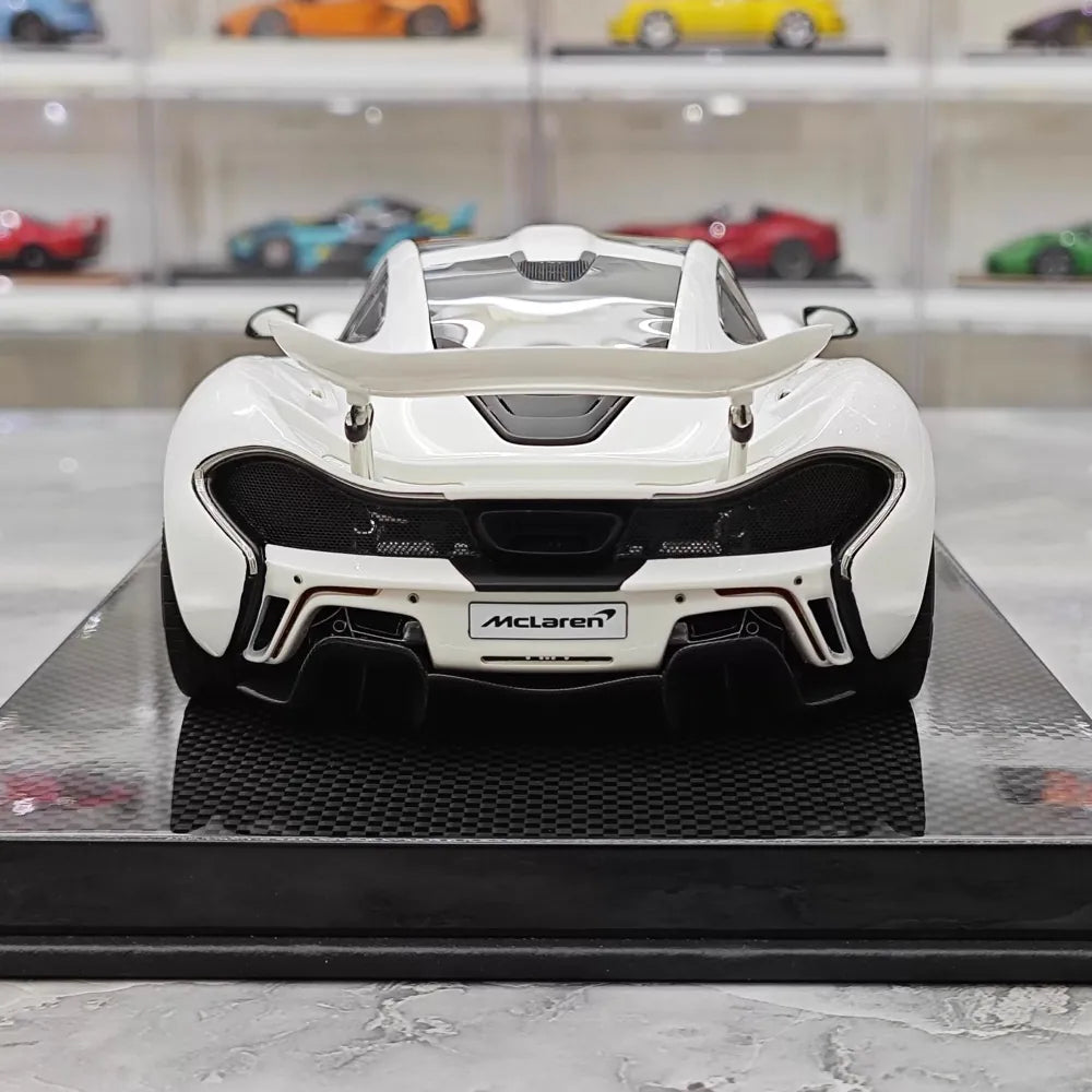 [Dino Model] 1:18 McLaren 2013 P1 blanc voiture miniature Resin