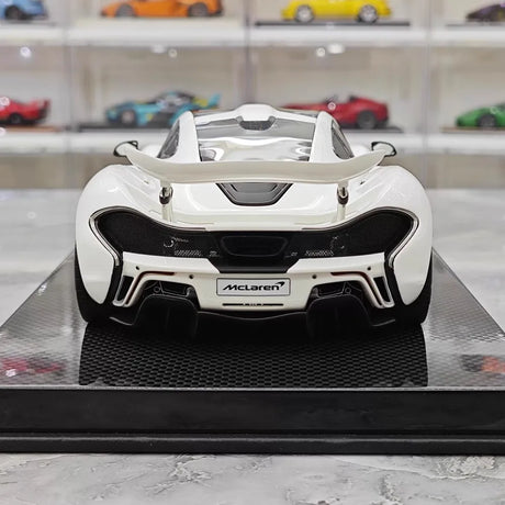 [Dino Model] 1:18 McLaren 2013 P1 White Model Car Resin