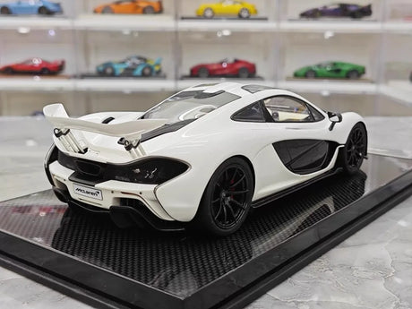 [Dino Model] 1:18 McLaren 2013 P1 White Model Car Resin