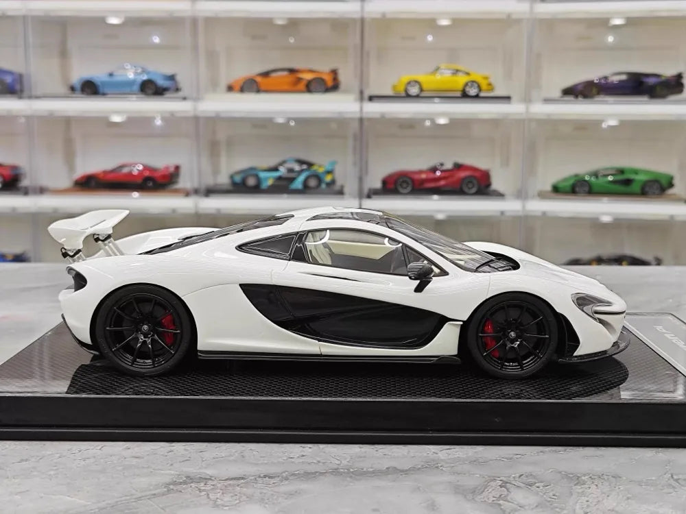 [Dino Model] 1:18 McLaren 2013 P1 blanc voiture miniature Resin