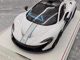[Dino Model] 1:18 McLaren 2013 P1 White & Blue Model Car Resin