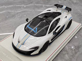 [Dino Model] 1:18 McLaren 2013 P1 White & Blue Model Car Resin