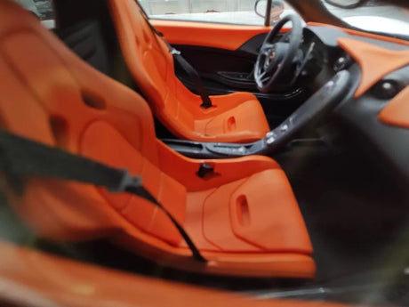 [Dino Model] 1:18 McLaren 2013 P1 White & Orange Model Car Resin