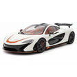 [Dino Model] 1:18 McLaren 2013 P1 White & Orange Model Car Resin