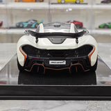 [Dino Model] 1:18 McLaren 2013 P1 White & Orange Model Car Resin
