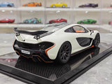 [Dino Model] 1:18 McLaren 2013 P1 White & Orange Model Car Resin