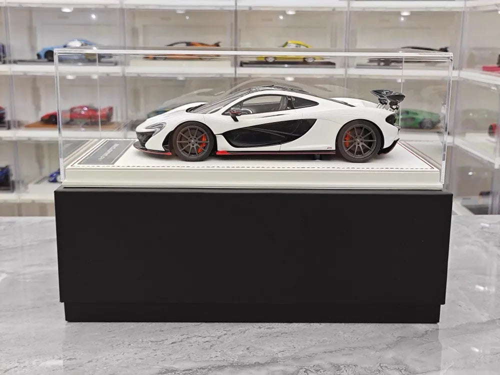 [Dino Model] 1:18 McLaren 2013 P1 White & Red Model Car Resin