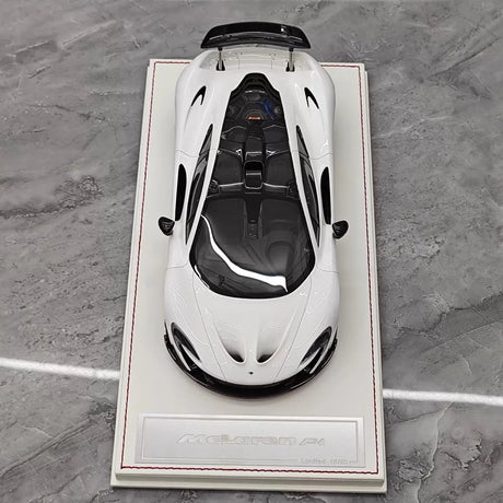 [Dino Model] 1:18 McLaren 2013 P1 White & Red Model Car Resin