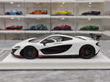[Dino Model] 1:18 McLaren 2013 P1 White & Red Model Car Resin