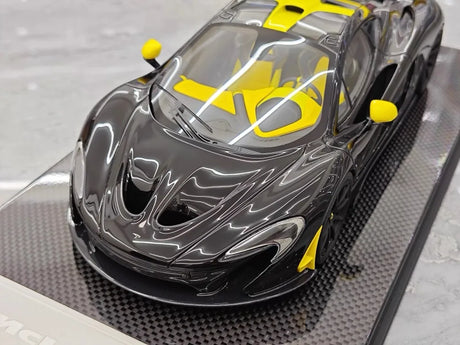 [Dino Model] 1:18 McLaren 2013 P1 Black & Yellow Model Car Resin