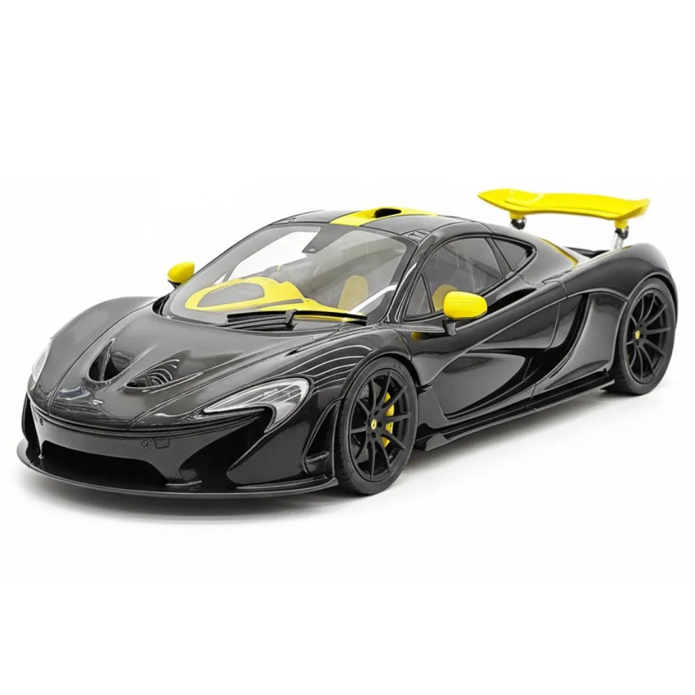 [Dino Model] 1:18 McLaren 2013 P1 Black & Yellow Model Car Resin