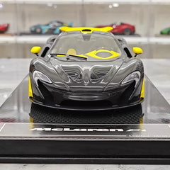 [Dino Model] 1:18 McLaren 2013 P1 Black & Yellow Model Car Resin