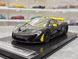 [Dino Model] 1:18 McLaren 2013 P1 noir & jaune voiture miniature Resin