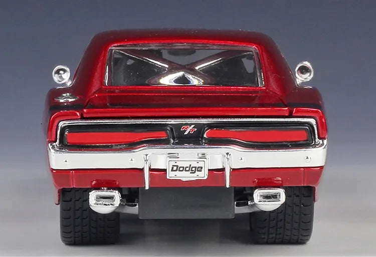 1:24 Dodge 1969 Charger R/T Modified Mod Die Cast Model Car