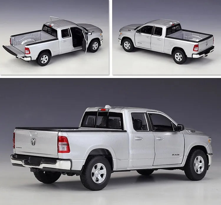 1:28 Dodge 2019 RAM 1500 Die Cast Model Car