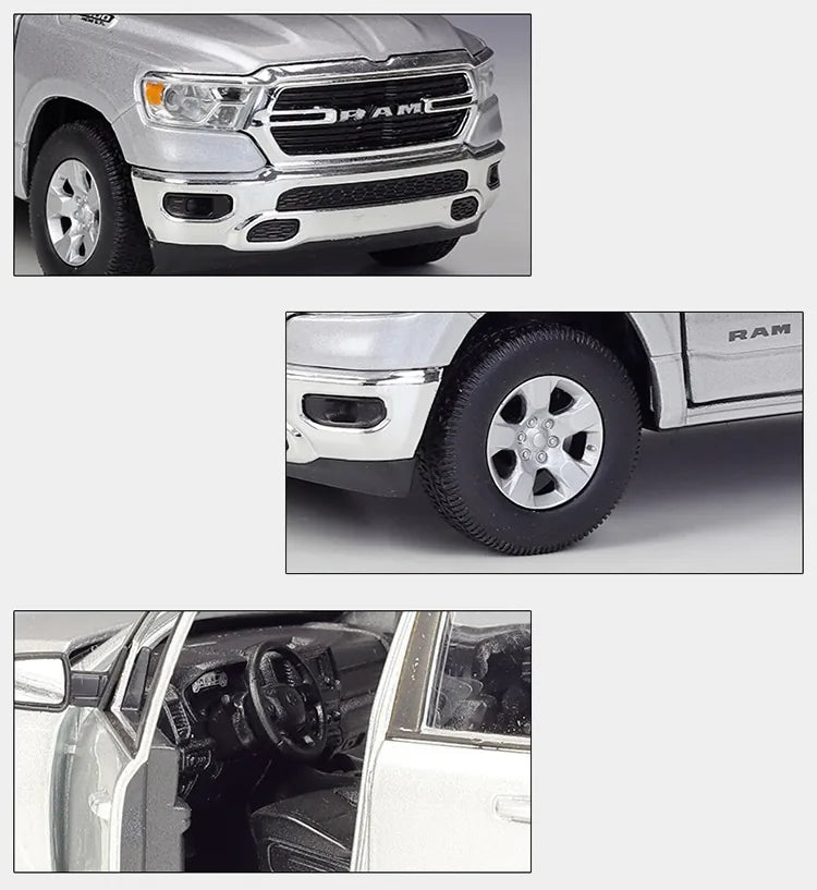 1:28 Dodge 2019 RAM 1500 Die Cast Model Car
