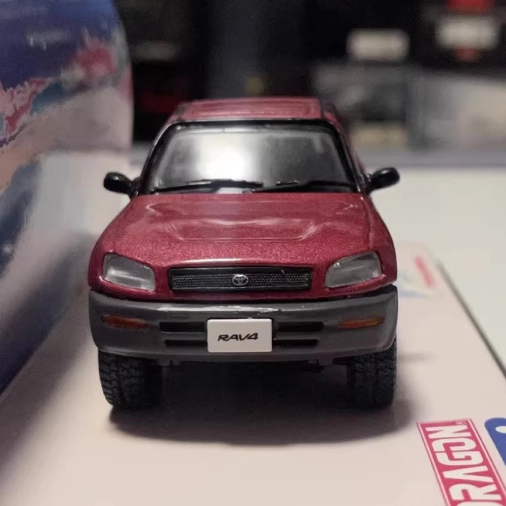 [Dragon] 1:43 Toyota 1994 RAV4 2-Door Red Model Car Die-Cast