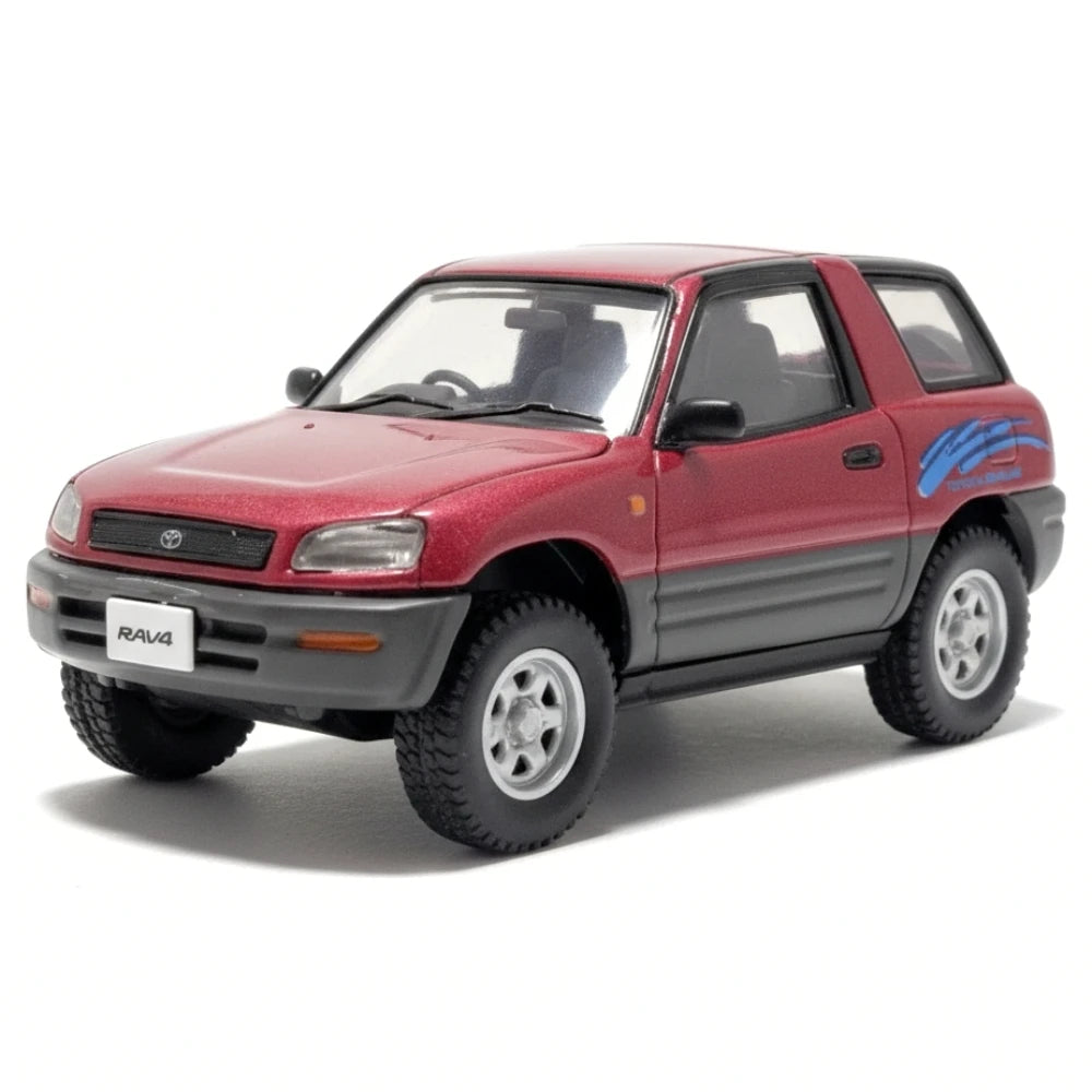 [Dragon] 1:43 Toyota 1994 RAV4 2-Door Red Model Car Die-Cast