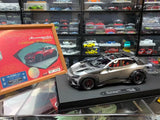 [DreamWalkers] 1:18 Ferrari 2024 Purosangue Mansory Matte Silver Model Car Resin
