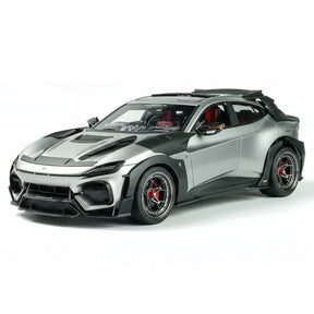 [DreamWalkers] 1:18 Ferrari 2024 Purosangue Mansory Matte Silver Model Car Resin