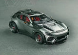[DreamWalkers] 1:18 Ferrari 2024 Purosangue Mansory Matte Silver Model Car Resin