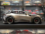 [DreamWalkers] 1:18 Ferrari 2024 Purosangue Mansory Matte Silver Model Car Resin